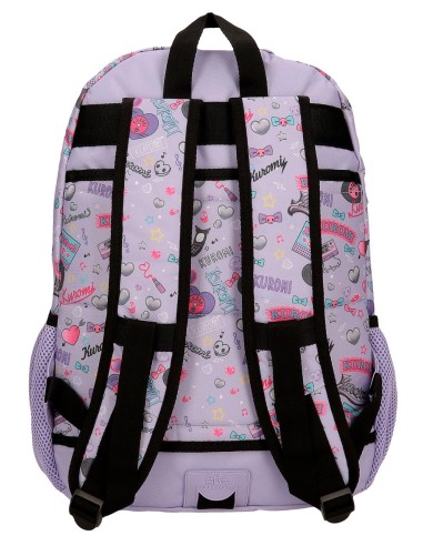 MOCHILA ADAP. 44CM 2C. KUROMI RETROPOP